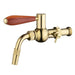 Lukr Side Pull Beer Faucet - Baroko - Gold- W/ U.S. Shank Adapter