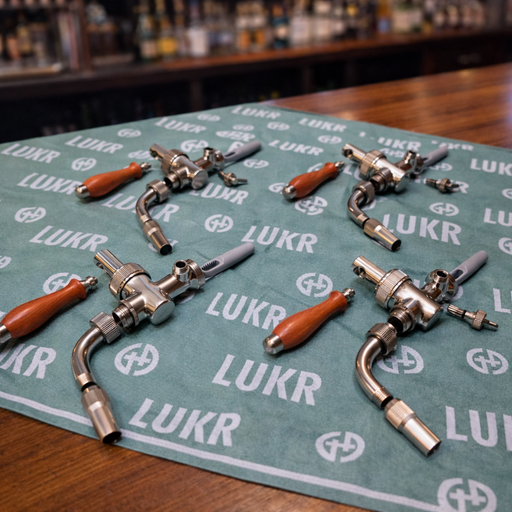 Nappe verte Lukr - 100cm x 100cm