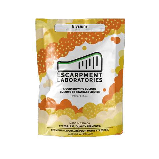 Levure liquide Elysium de Escarpment Labs