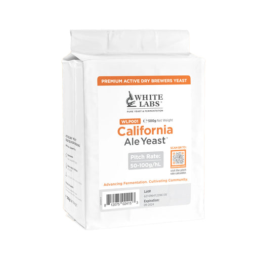 White Labs - California Ale - WLP001 - Dry Yeast - 500g
