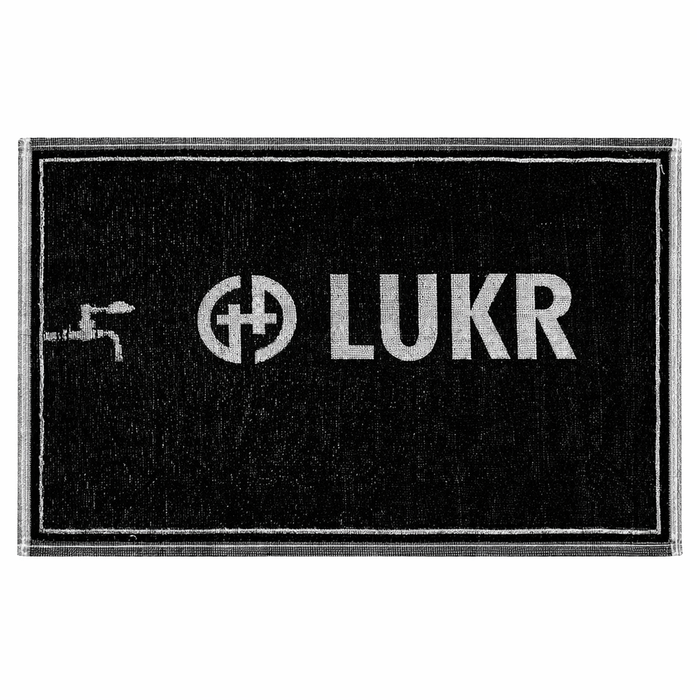 Serviette noire Lukr