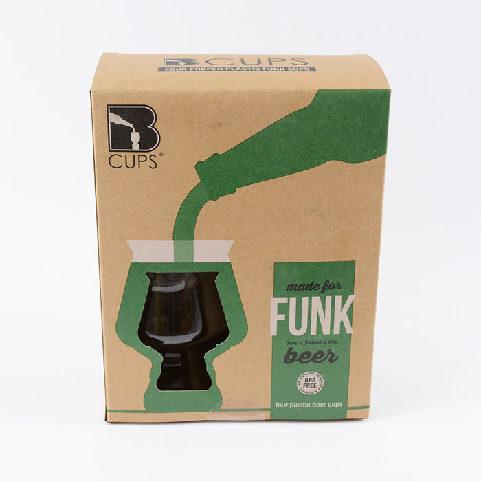 Funk plastic cups (4 pack) - B CUPS