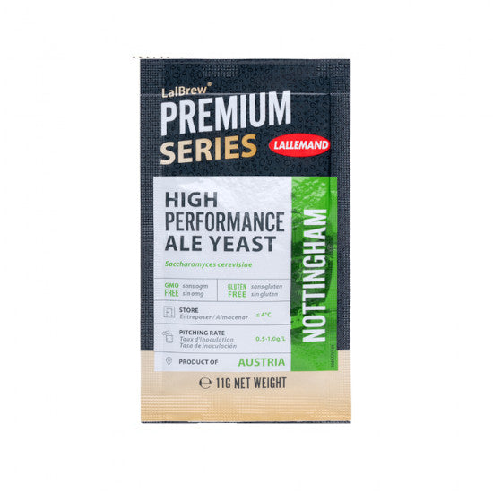Lallemand Nottingham High Performance Dry Ale Yeast (11 g)